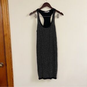 Jennifer Lopez Ravishing Rio Dress Size Small Racer Back Tank Shift Studded New